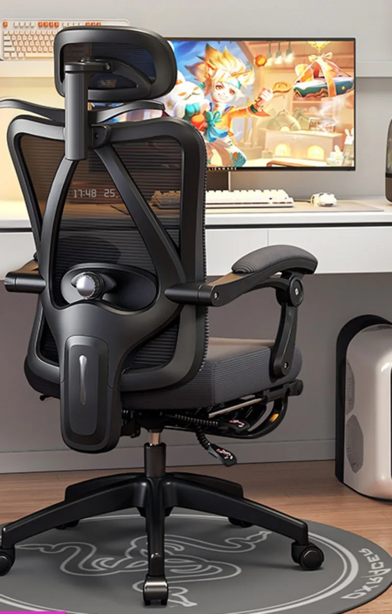 Cadeira reclinável ergonômica confortável do computador, escritório e Home Gaming Chair