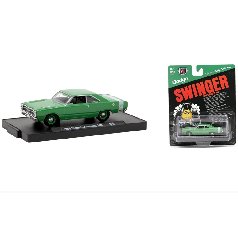 M2 Machines 1/64 Car model 1969  dodge Dart Swinger 340