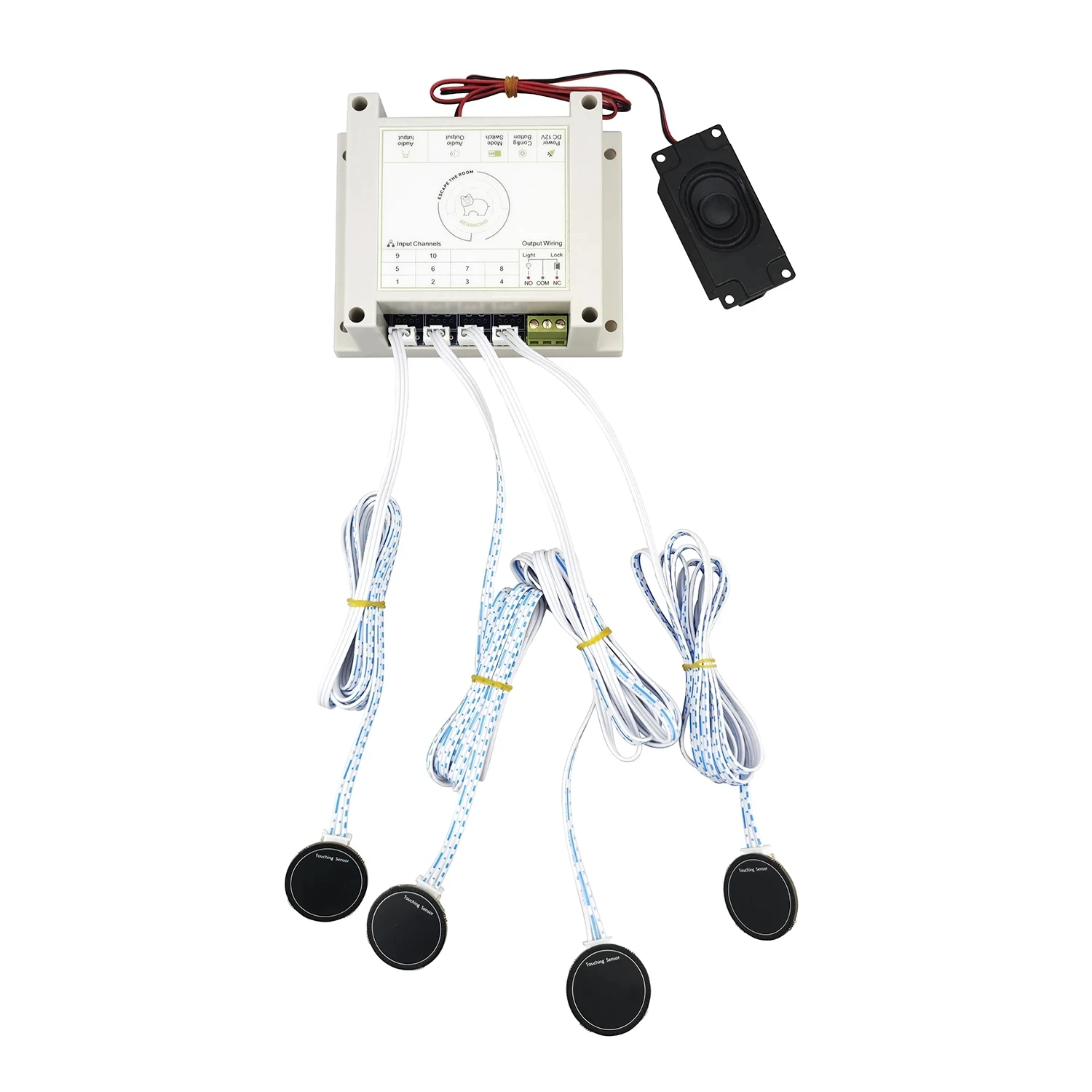 

Real Life Escape Game Touch Sensor Props Touch in Correct Sequence to Unlock Escape Room Games Props