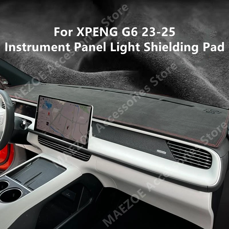 For XPENG G6 23-25 Instrument Panel Light Shielding Pad,Car Interior Decoration Modification Accessories Refit