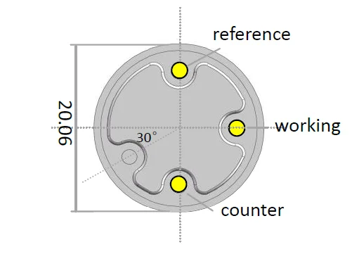 4ETO-DS Ethylenoxidsensor C2H4O Gassensor 0-10 ppm
