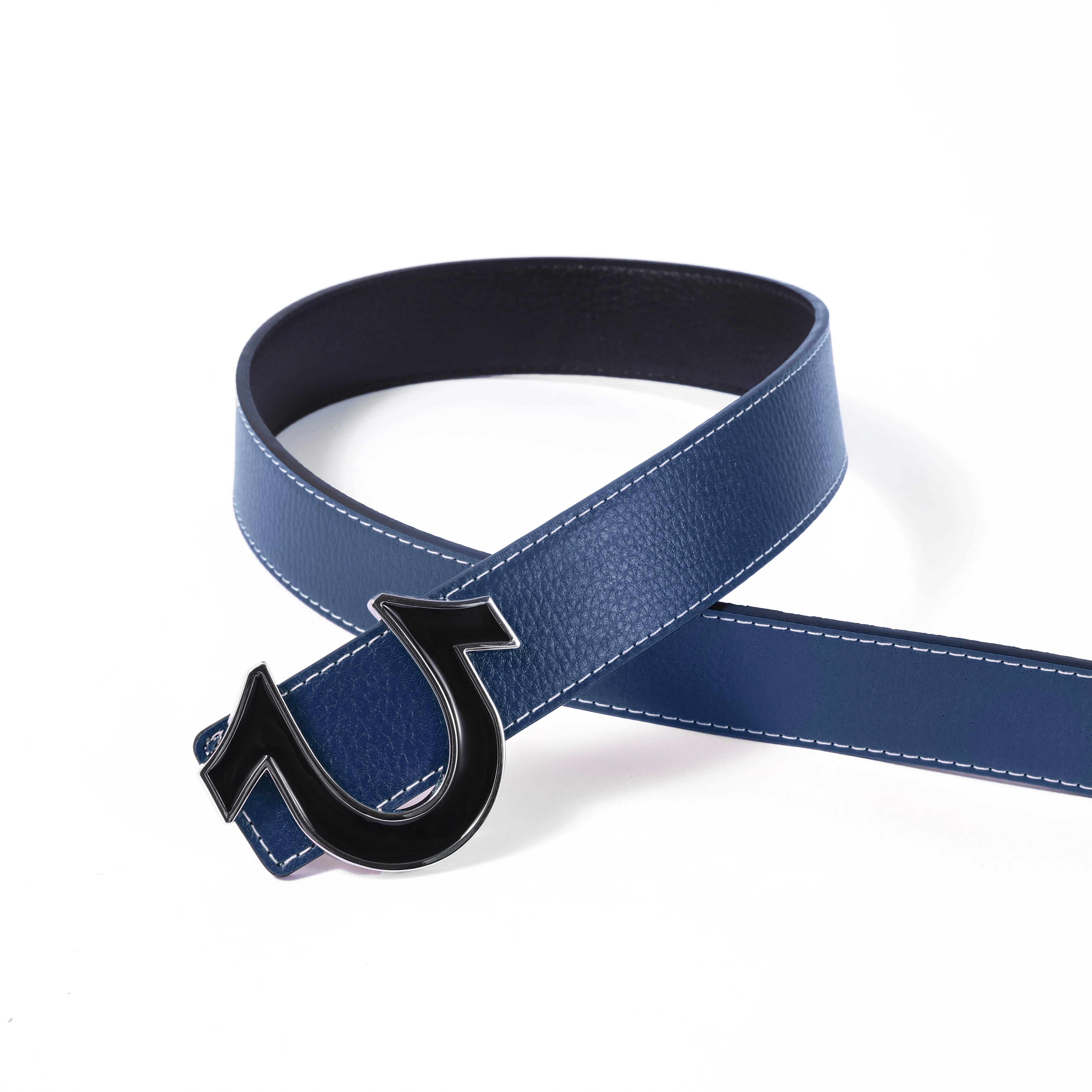 3,8 cm neuer Herrengürtel im leichten Luxus-Stil, trendiger Gürtel für Jeans, Hosen, Freizeithosen, vielseitiger Hosenriemen, 7 Farben – Detail 15