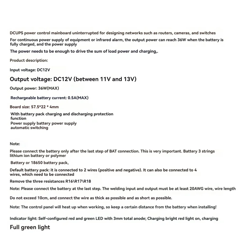 Module de batterie Li au Lithium 18650 amélioré, convertisseur élévateur, sortie DC 12V, carte de Protection contre les décharges et les chocs