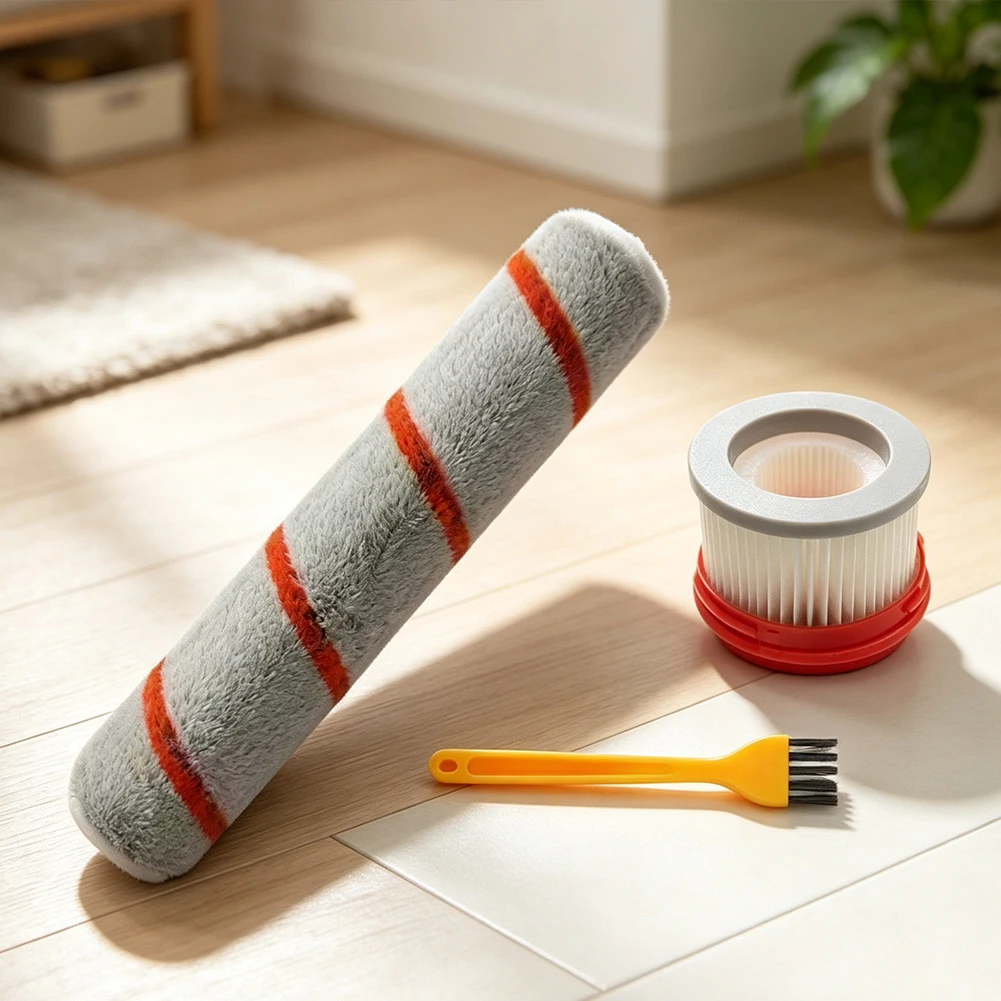 3pcs Roller Brush HEPA Kit For Dreame V8 V9 V9B V9P XR V11 Vacuum Cleaner Accessories Maintenance Set view 4