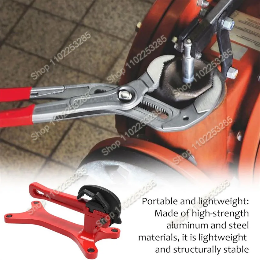 Manuel Pipe Clamps Pipeline Support Solid Base Spring Loaded Jaws Multifunctional Tool Gear Portable Aluminum Tube Vice