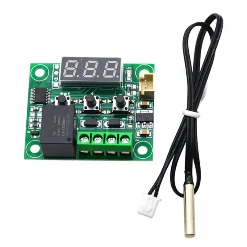 Y1UD Advanced 12V Temperature Controller Temperature Controller Sensor Switches Suitable for Laboratories & Plant Cultivation