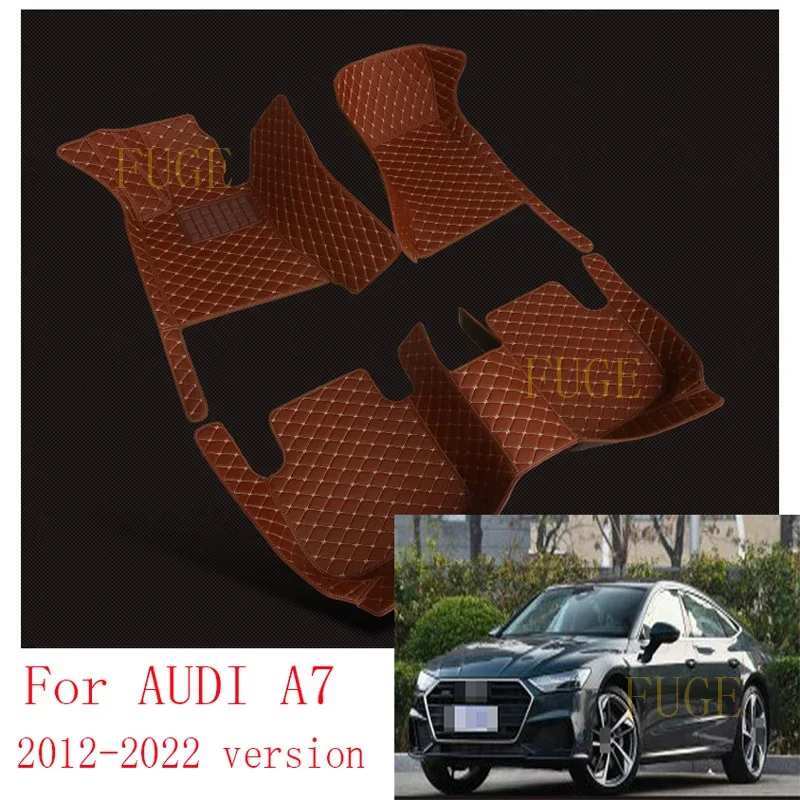 

For AUDI A7 car mats AUDI A7 comfortable and durable non-slip mats 2012 -2022 version auto parts