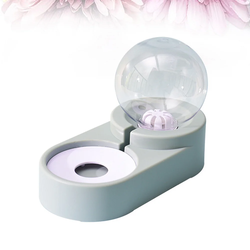 

Automatic Pet Water Feeder Blue Double Bowl Durable Non-Tip Design Cat Dog Pigeon Water Dispenser Practical Pet Feeder