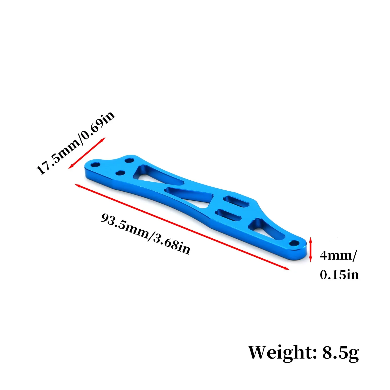 Metal Servo Lower Guard Protector 54644 Upgrade Accessory for Tamiya GT01 GF-01 RC Car - Durable Servo Guard
