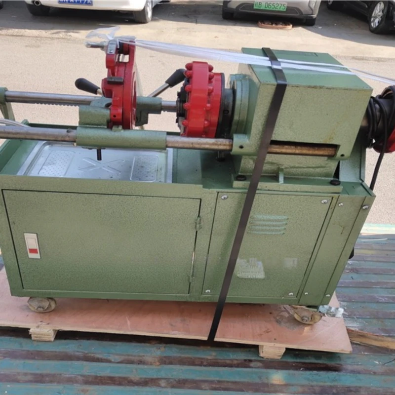 

Three-speed round wire threading machine M45 M52 M60