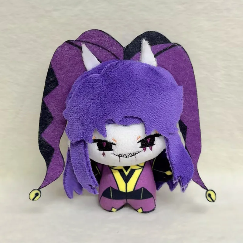 

Mini Anime Game Freak Circus Plush Toys Character Pierrot Harlequin and Jester Keychain Bag Pendant Plushie Doll Decoration Gift
