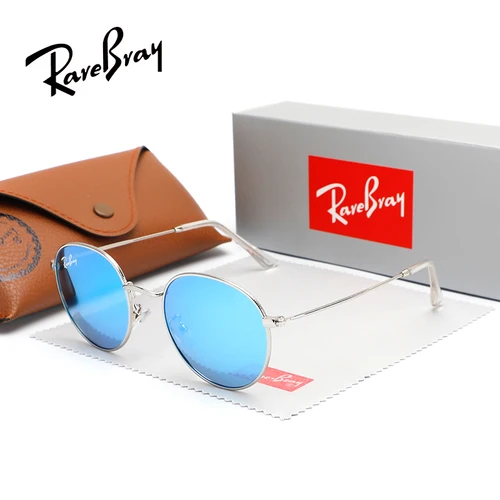 Gafas de sol polarizadas redondas retro Moda al aire libre Gafas protectoras clásicas Estilo unisex para sol y viento