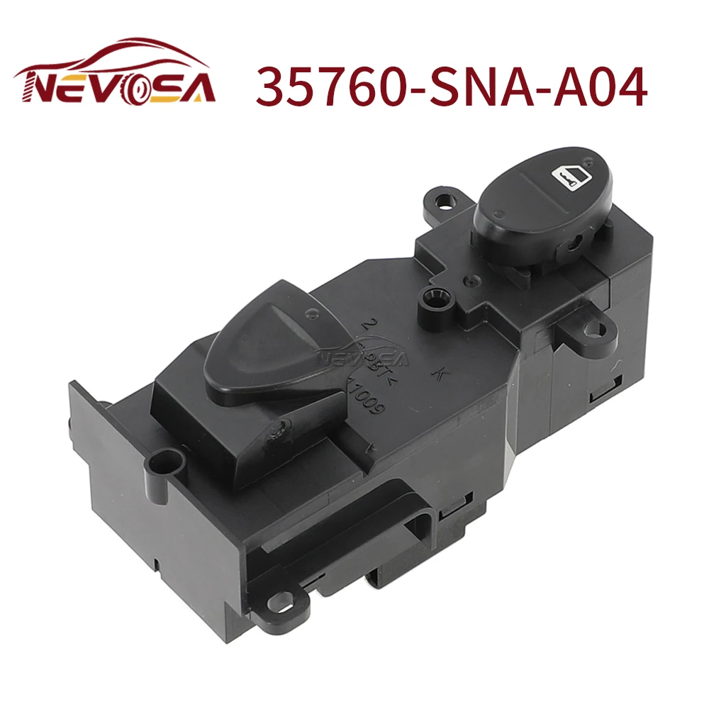 

8Pins 35760-SNA-A04 For Honda Civic VIII MK8 Front Right Side Power Window Switch 35760SNAA04ZA 35760SNAA12ZA 35760SNAA02ZA