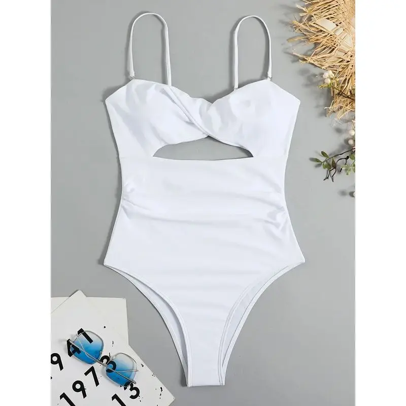 

Сексуальный женский купальник-бандо, 2025 м, Thiened Cleanfit Sle, средней длины, трапециевидной формы, све, женские купальники без бренда, зарегистрированные традиции...