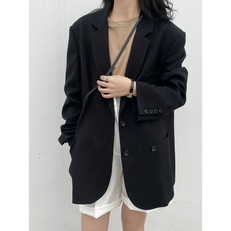 2023 New High-quality Blazer Women's Spring Autumn Style Temperament High-end Sense Fried Street Wide Foreign Style Design Sense