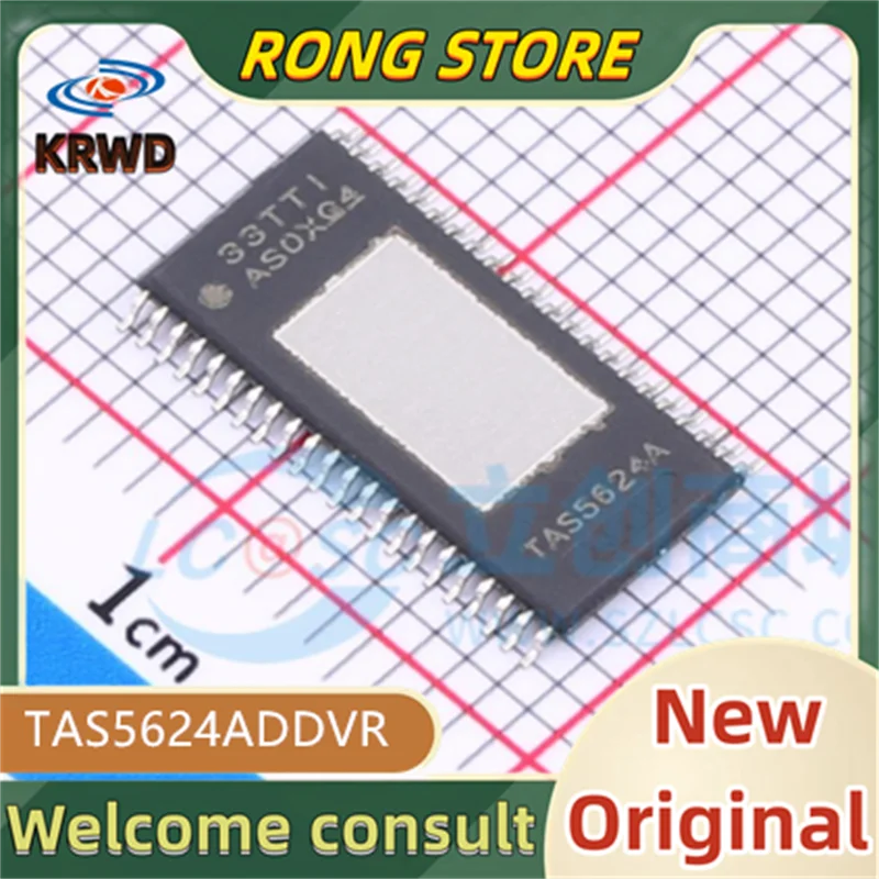 

(5PCS) TAS5624ADDVR TAS5624A 5624A HTSSOP-44 New and Original Chip IC