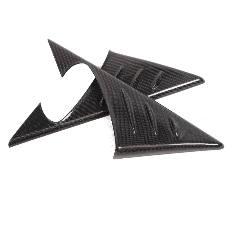 

Real Carbon Fibre Car Rearview Mirror Side Triangle Spoiler Decorative Car Accessories For Jaguar F-TYPE 2013-2023