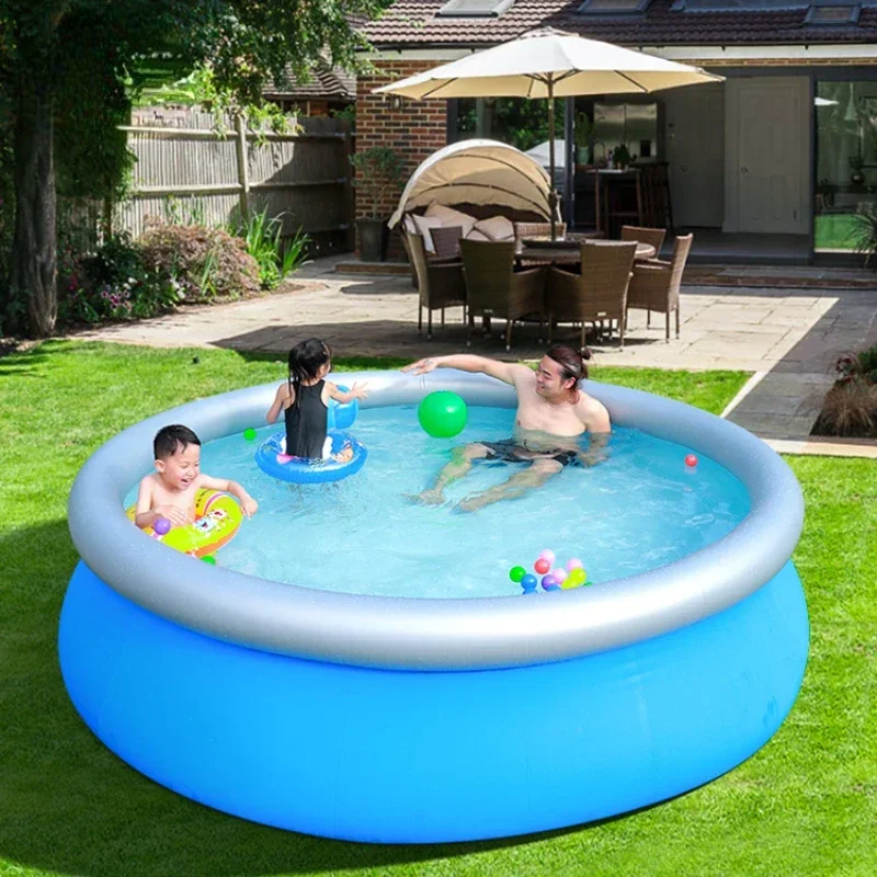 

Outdoor Swimming Pool Inflatable Large Canvas Adult Kids Home Family Villa Summer Pool