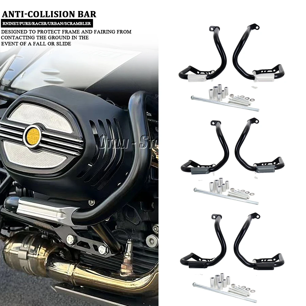 

RNINET 2014-For BMW R9T R NINE T Racer R NineT NINE T Scrambler Pure Urban Engine Guard Bumper Crash Bar Protector Motorcycle