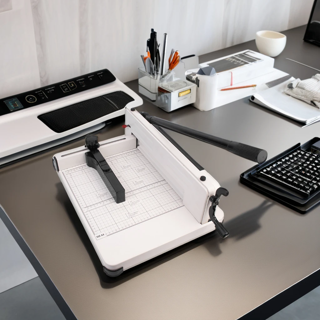 

Heavy Duty Paper Cutter Machine A4 A3 Guillotines Paper Trimmer Manual Office Paper Cutter Machine For Office Cutting Cut