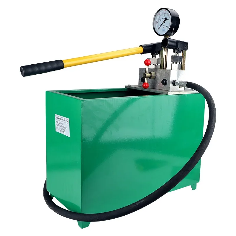 2DSY-25 Manual High Pressure Test Pump 80MPa Portable Tester For PPR Pipe Valve Pressure Testing Construction Pipeline Work