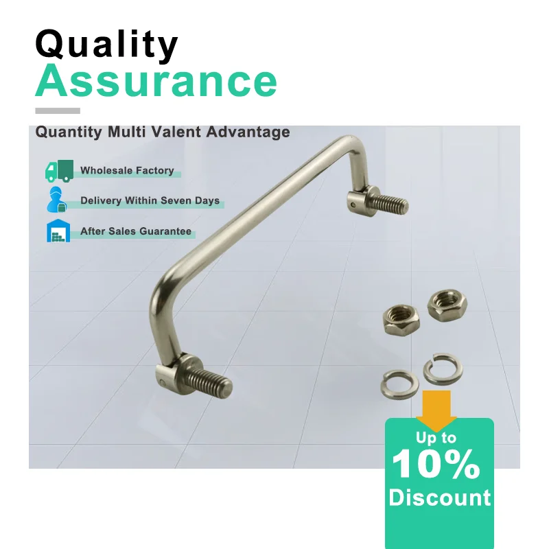 304 Stainless Steel 90° Folding Handle for Industrial Automation Instruments And Toolboxes Suitable for Various Applications