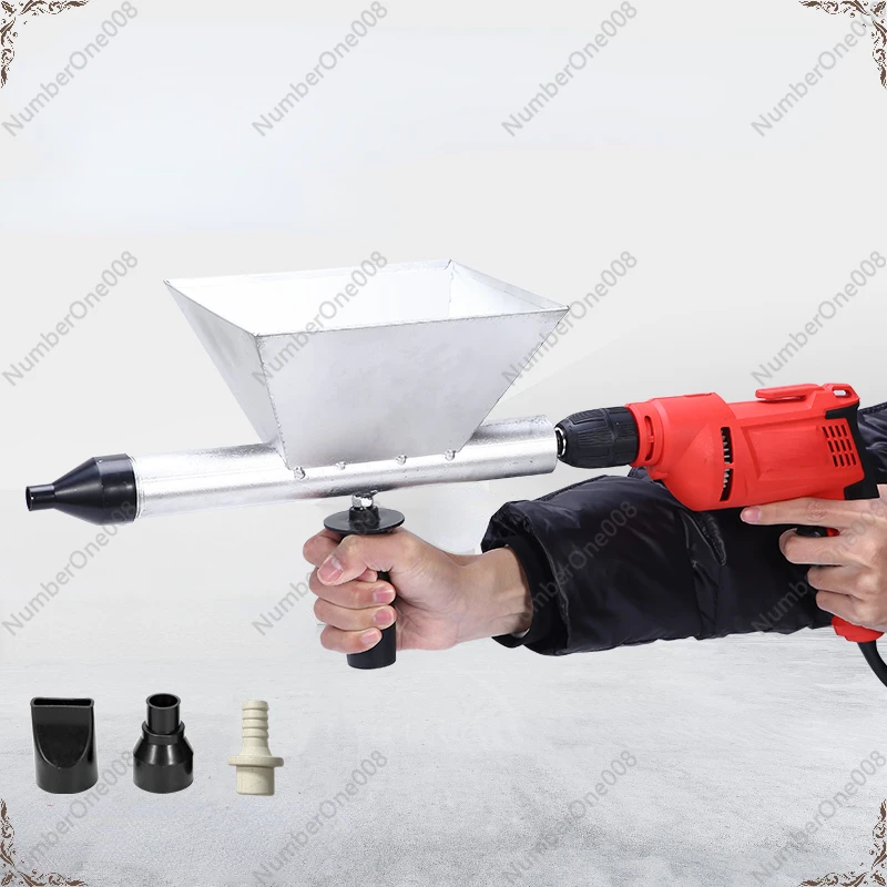 Grouting and plastering machine cement caulking gun cement mortar sprayer syringe lime gypsum gun