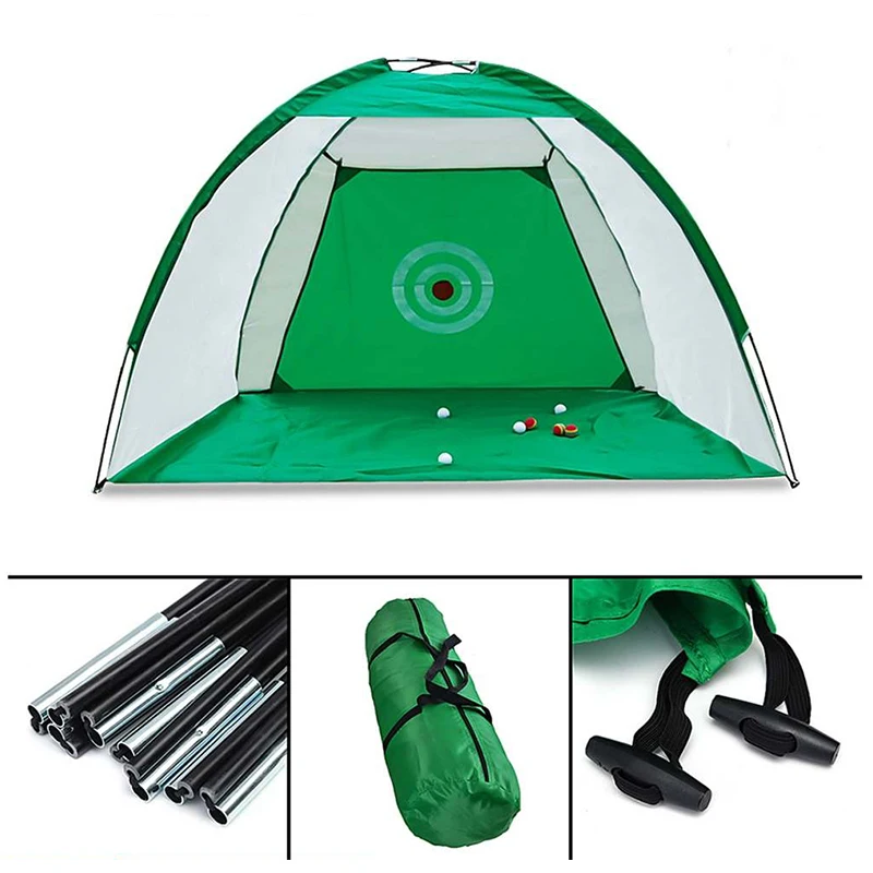 

Golf Practice Net and Cage Golf Chipping Net with Target Carry Bag Golf Practice NetGolf trainer