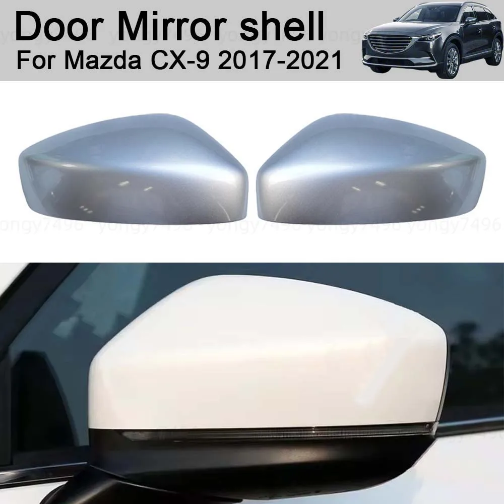 Cars Accessories Door Mirror shell For Mazda CX-9 2017-2021 Car Decoration Styling Upgrade Car Rearview Accessories
