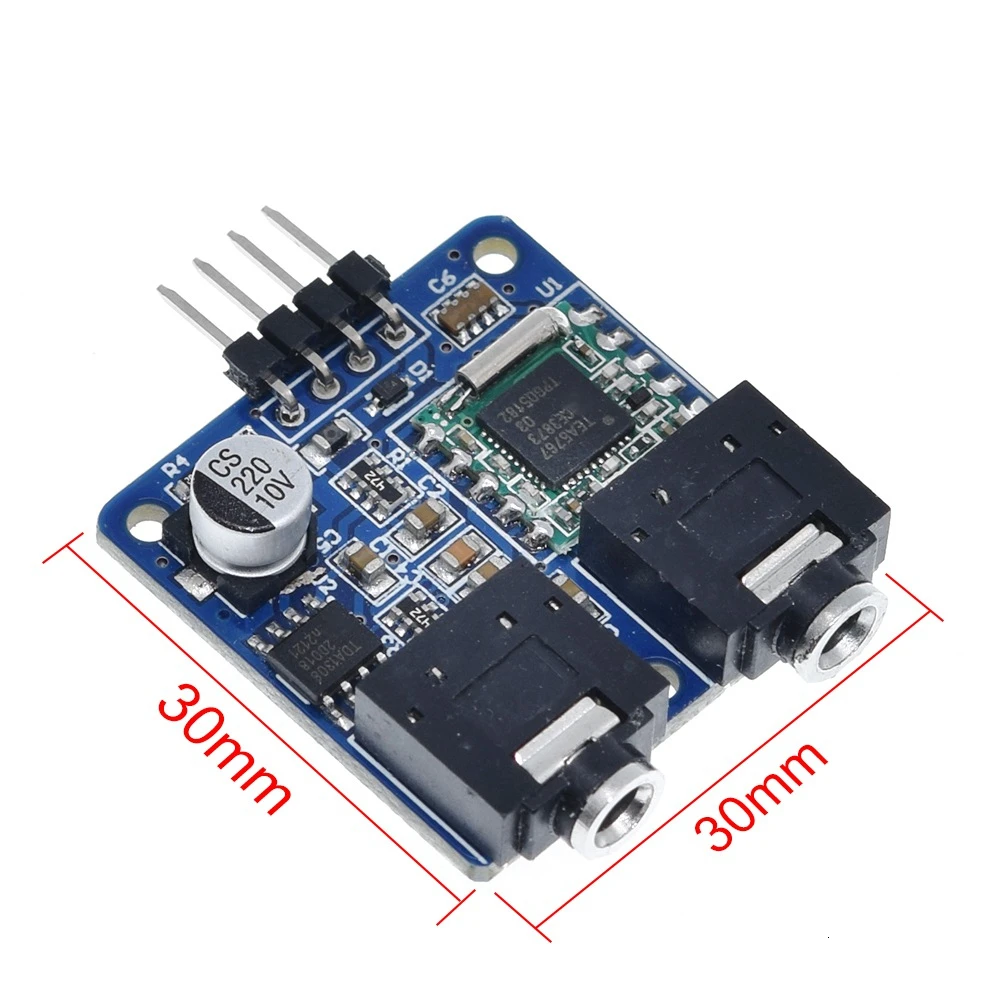 TEA5767 FM Stereo Radio Module For Arduino 76-108MHZ With Free Antenna Reverse Polarity Protection Diode Filtering Sensor
