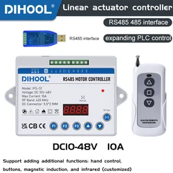 IPS-S1 Smart DC Motor Actuator Elevator Controller Forward And Reverse Control Switch Support RS485 Communicate PLC APP Control
