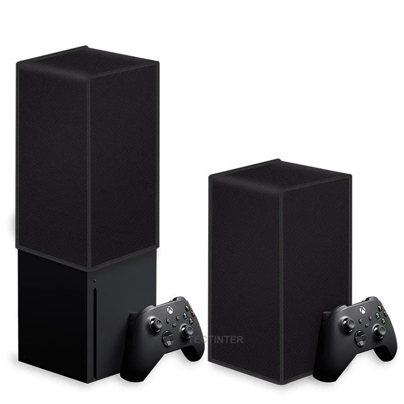Capa protetora vertical para xbox series x console anti-risco horizontal dustproof capa macia para xbox x console à prova dwaterproof água