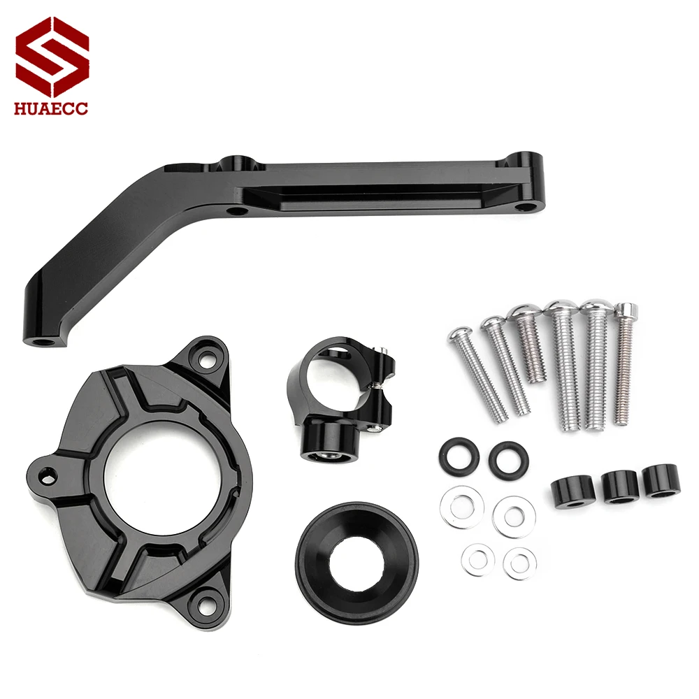 For Kawasaki Z1000 z 1000 2014-2016 Motor Support Damper Steering StabilizerLinear Reversed Safety Control Bracket Mount Kit