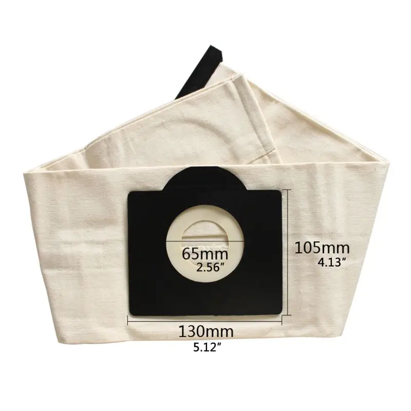 Vacuum Cleaner Dust Bag Washable for Karcher A2204 A2656 WD3200 WD3300 for Rowenta RU100 RB820 Series Cleaning Dropshipping