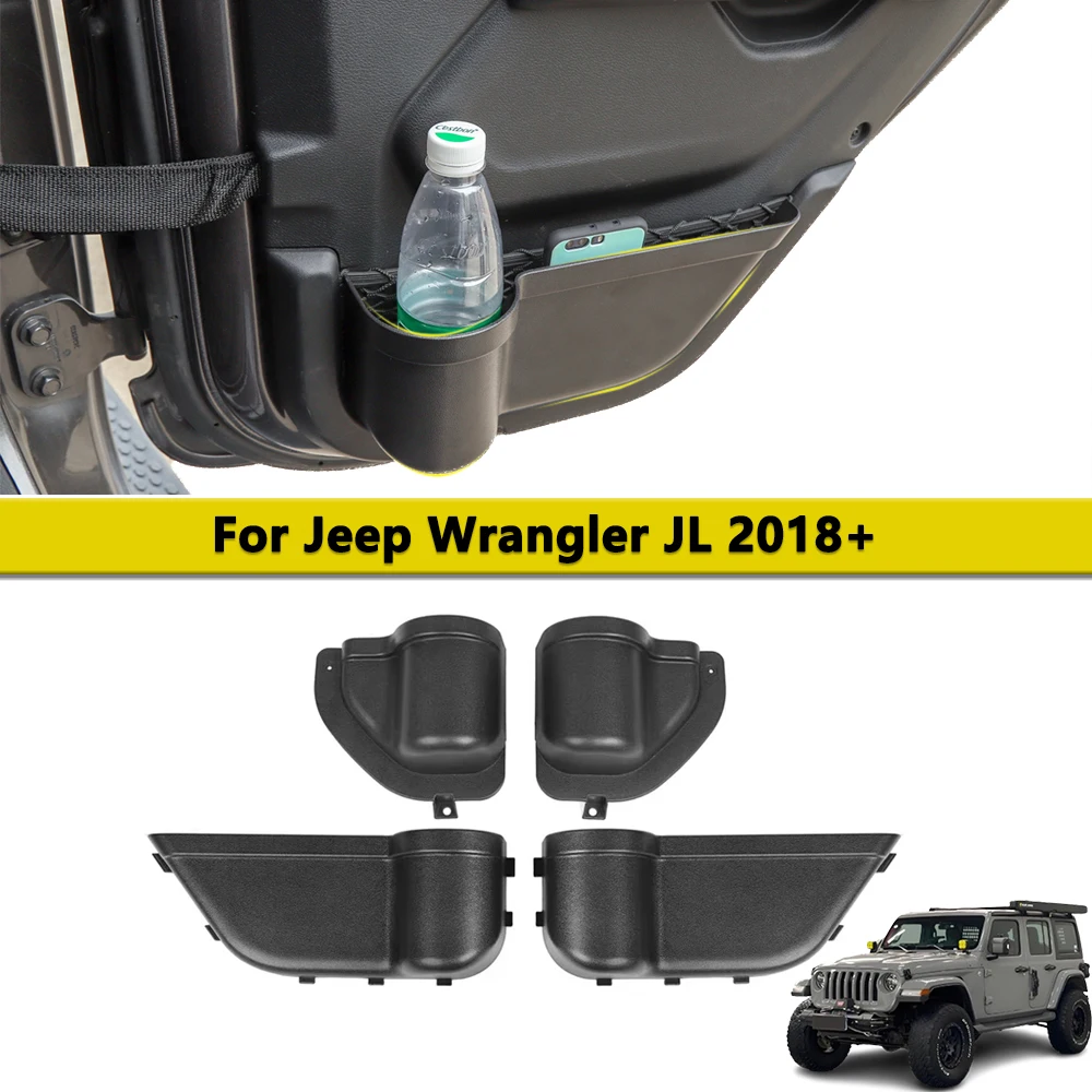 Taca organizacyjna przednich tylnych drzwi dla 2018 2019 2020 2021 2022 2023 Jeep Wrangler JL 4XE JLU Rubicon Sport Sahara Gladiator JT
