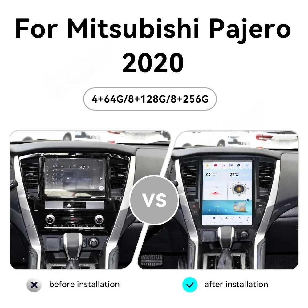 

Радио YFANF Android 13.0 для Mitsubishi Pajero Sport 2016-2019, авто мультимедийный плеер, автомобильное аудио, беспроводная CarPlay, GPS-навигация