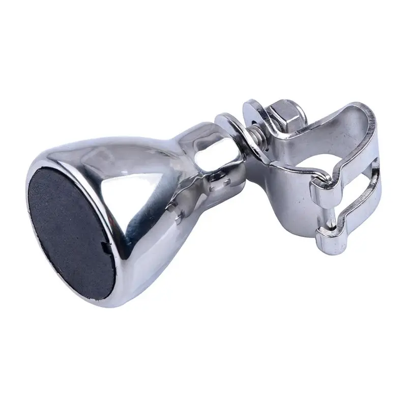 Boat Steering Wheel Aluminum Alloy Outboard Motor 13.5 Inch 3 Spoke Turning Knob Yacht Fishing Boat Speedboat Universal
