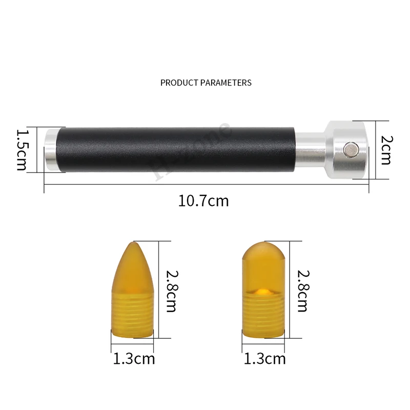 Automobile sheet metal dent repair magnetic leveling pen trace-free paint-free hail pit recovery tool pit knocking pen with 2tip