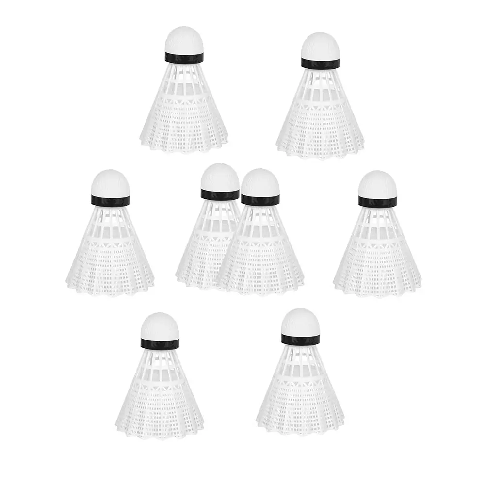 

8pcs Luminous Badminton Premium Nylon Shuttlecocks Durable Lightweight for Training Indoor Outdoor Gifts