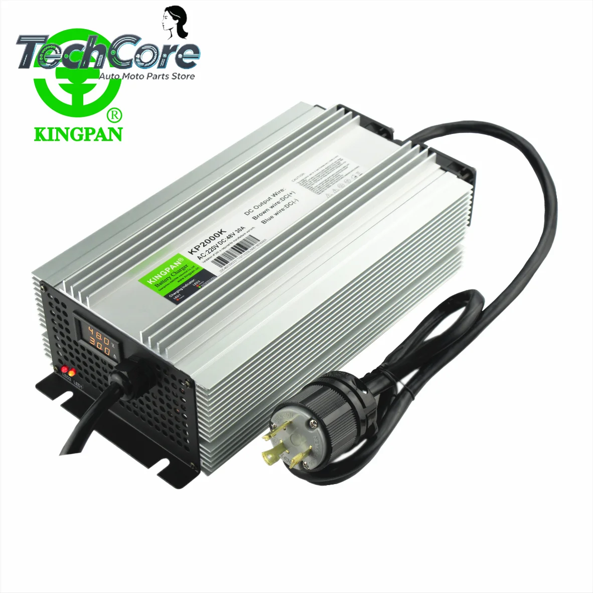 High Power 90-260V Lithium 3.3KW 12V 100A 24V 80A 36V 70A 48V 50A 72V 35A Forklift Golf Cart Battery Charger for E-Vehicle