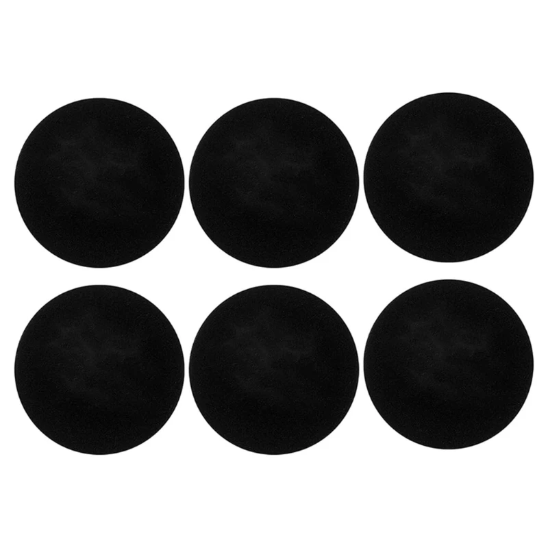 Éponge remplacement avec filtre Hepa, 6 pièces, pour P1 Kits toilettage pour animaux compagnie, accessoires pièce