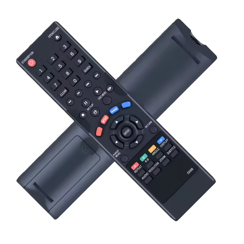 Haoxi D058 Universal Remote Control for Dynex Blu-ray Player Models DX-WBRDVD1 And DX-WBRDVD1-CA - Single Piece