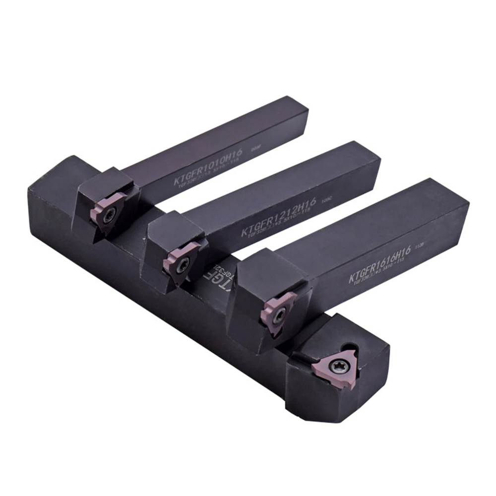 KTGFR KTGFL KTGFR1010H16 KTGFR1212H16 KTGFR1616H16 KTGFR2020K16 KTGFR2525M16 Grooving Tool Holder External Lathe Cutter Carbide