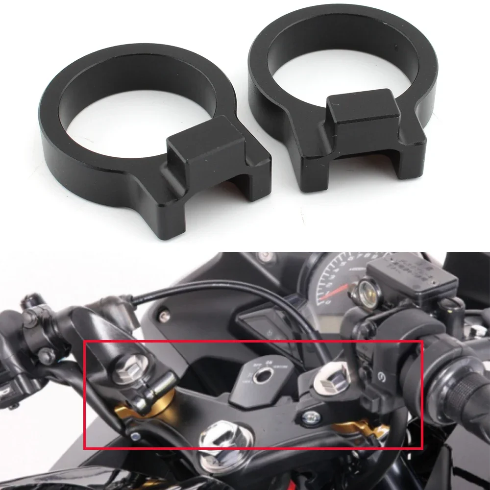 

For Honda CBR125R/JC50 Motorcycle Accessories Aluminum Alloy Raise Handlebar Heightening Code Riser Mount Clamp Adapter