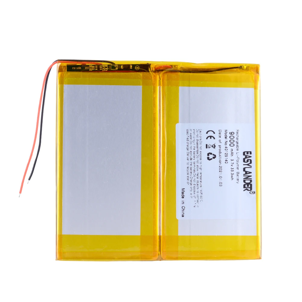 

40125140 3,7 v 9000mAh для планшетного ПК CH Teclast M30 аккумулятор