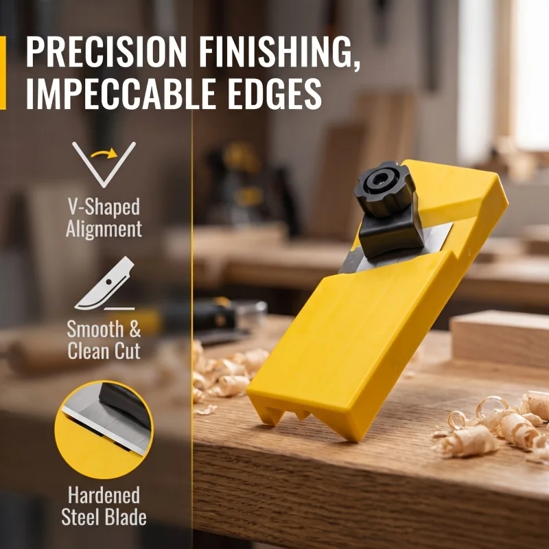 2/1 Piece Set 45-Degree Chamfering Knife, Adjustable Plastic Scraper, Non-Electric Woodworking Angle Cutting Tool, Manual Operation for Precise Control, Suitable for Wood and Gypsum Board Processing
