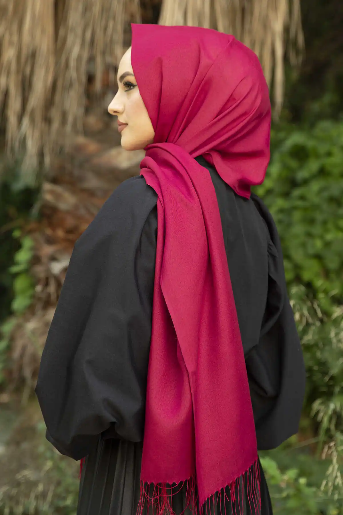 Foulard à glands pour femmes musulmanes, Hijab, e-hiver automne 2021, turquie islamique