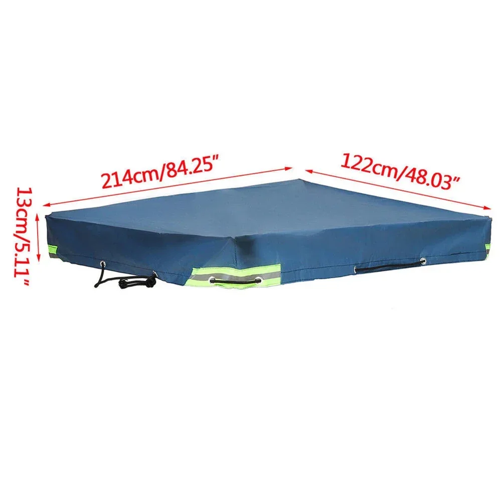 420D Oxford Cloth Trailer Cover Auto Roof Tent Heavy Duty Dustproof Waterproof Protector Cover Travel Camping Canopy