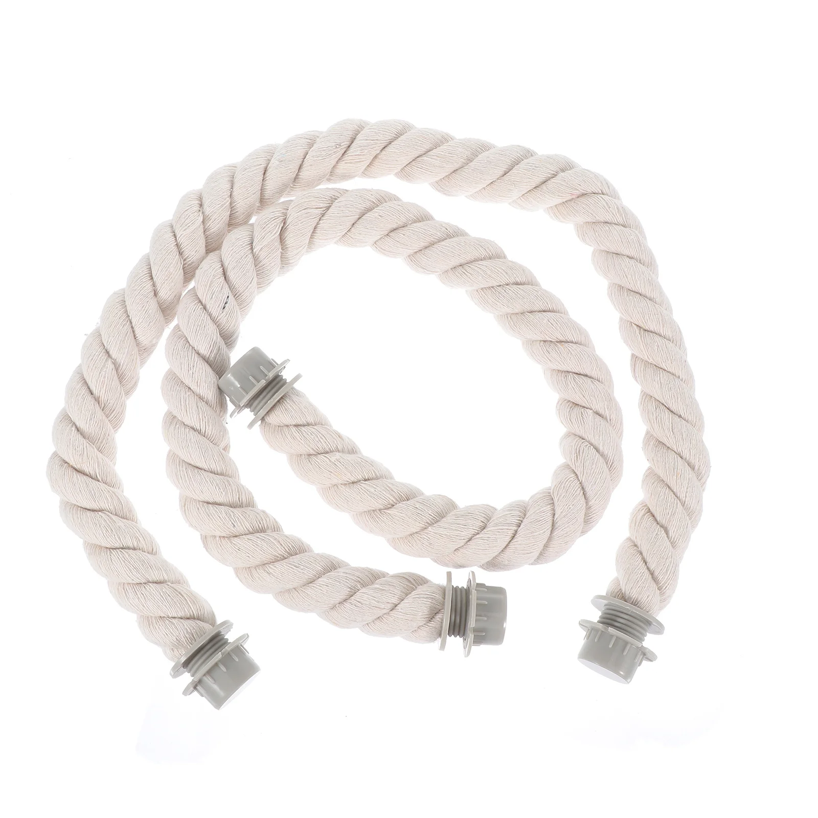 

2Pcs Replacement Beach Bag Handles Durable Screw Cap Design Comfortable DIY Handbag Decorative Shoulder Strap Beach Bag Handles