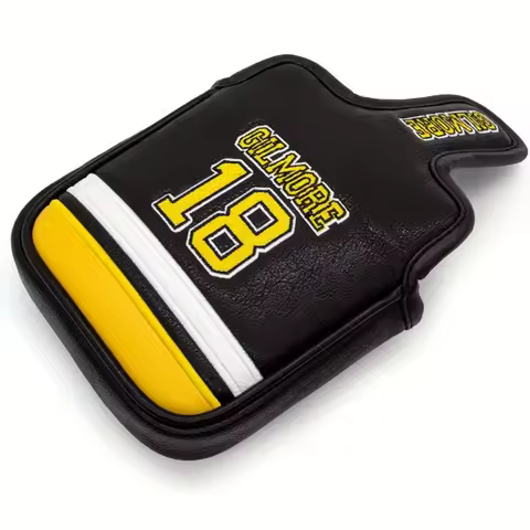 Funny Golf Headcover Golf Club Head Covers Sports Style Number 18 Premium Golf Blade Mallet Putter Cover